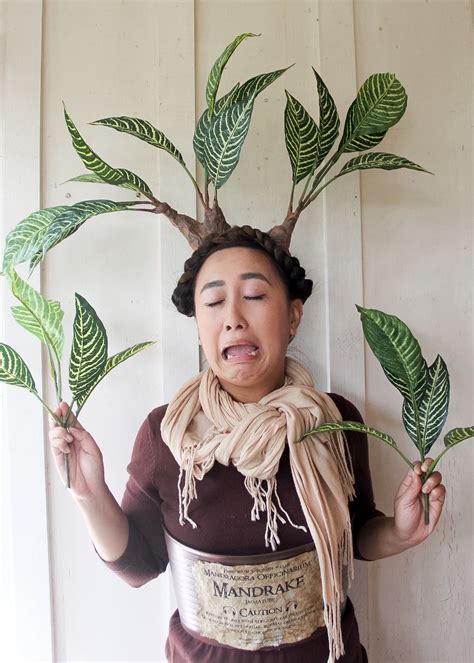 harry potter mandrake costume